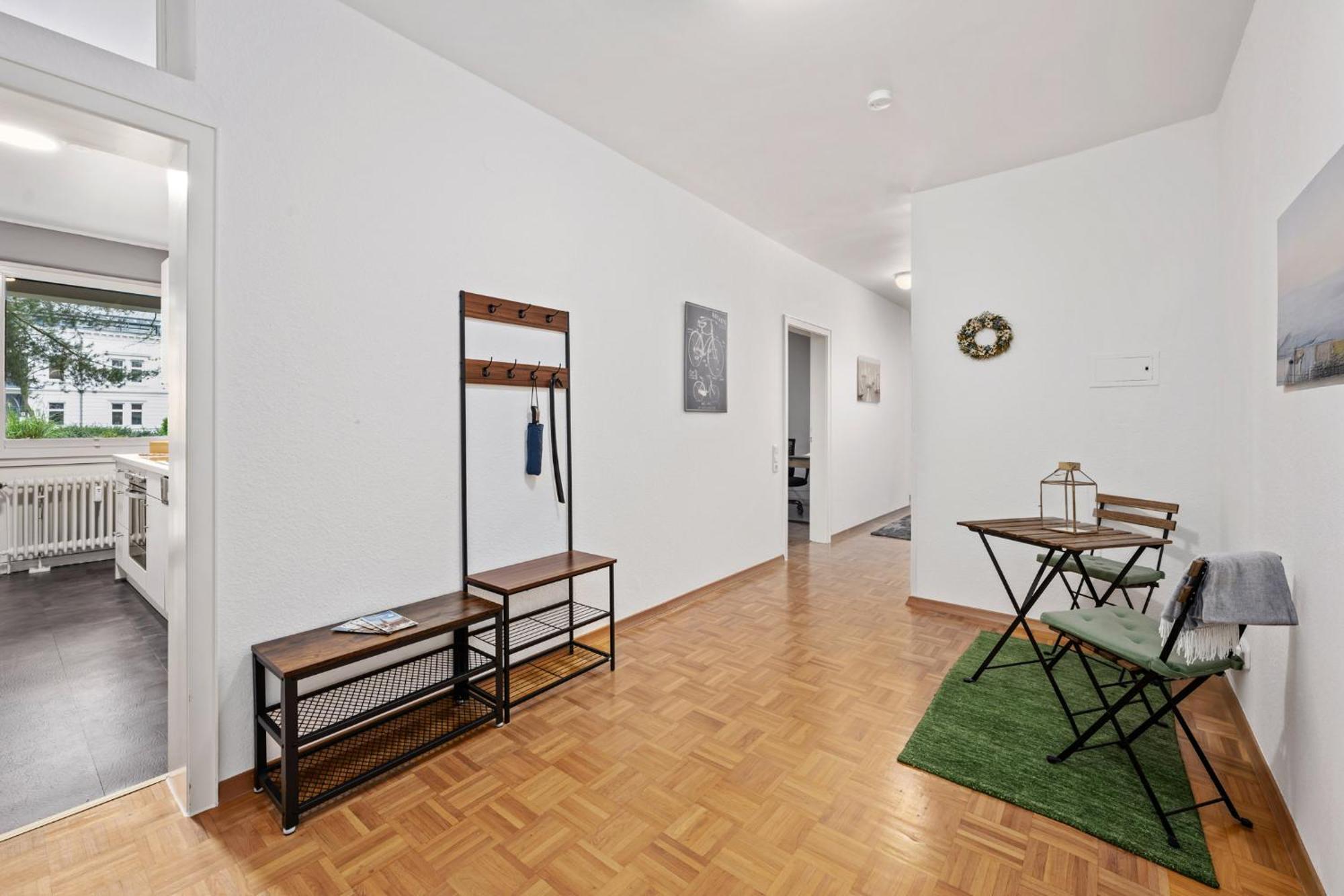 Stilvolle Stadtoase, 116 Qm, Parkblick, Wassernah, Parkplatz Βίλχελμσχαφεν Εξωτερικό φωτογραφία