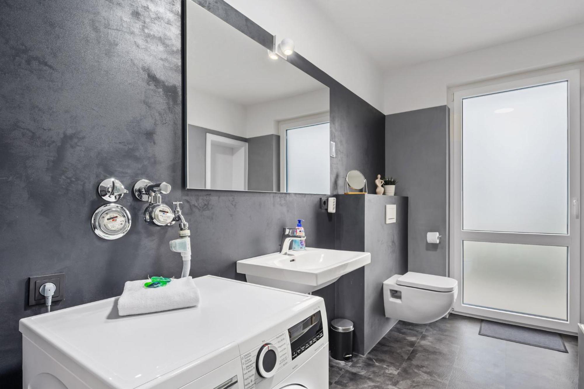Stilvolle Stadtoase, 116 Qm, Parkblick, Wassernah, Parkplatz Βίλχελμσχαφεν Εξωτερικό φωτογραφία